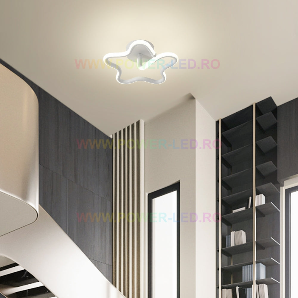 Aplica Led 36W Ministar Alb Echivalent 150W Lighting Fixtures