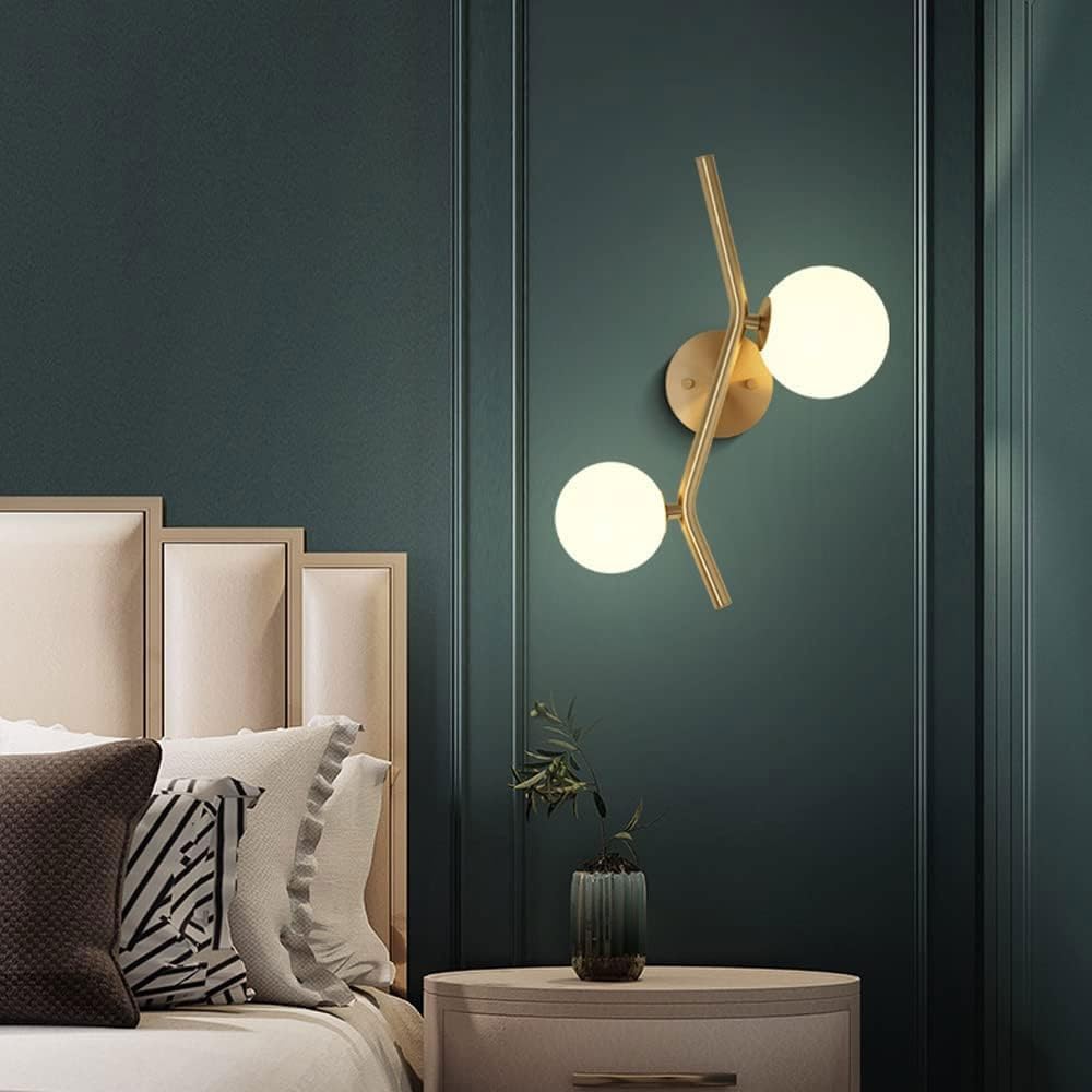 Aplica Nordic Style Abajur Mat Golden MX920/2 AURIE / ABAJUR / APLICA PERETE Wall Light Fixtures