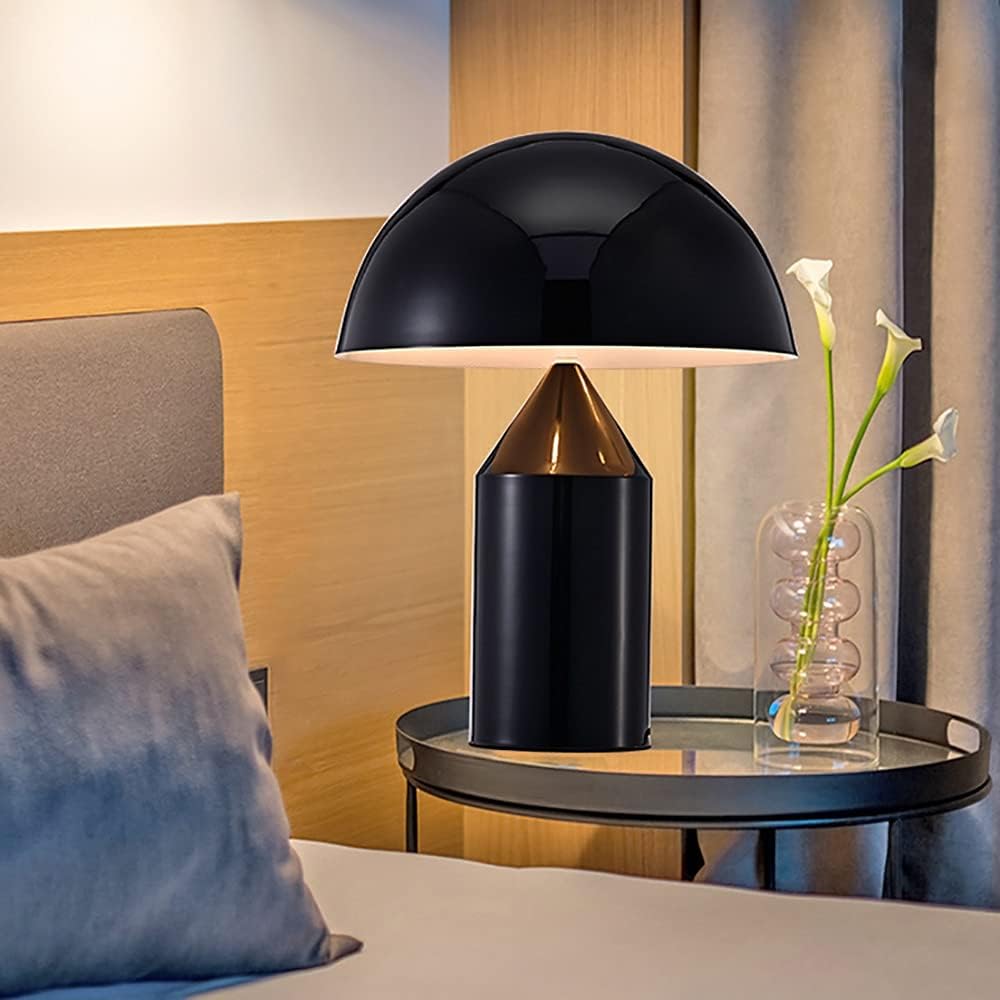 Veioza Luxury Black Mushroom table lamp