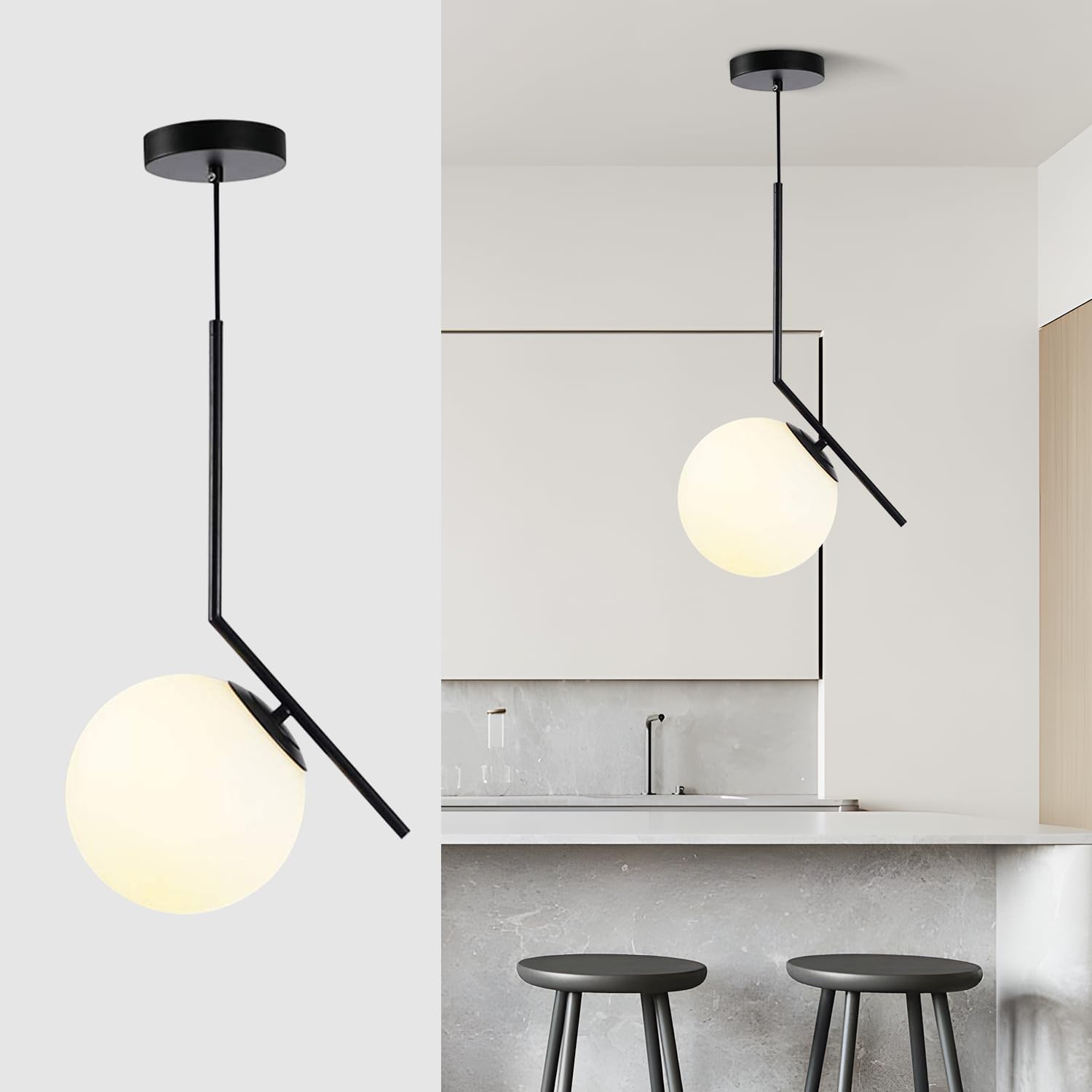 Pendul Nordic Black Moon NEAGRA / NORDIC Lighting Fixtures