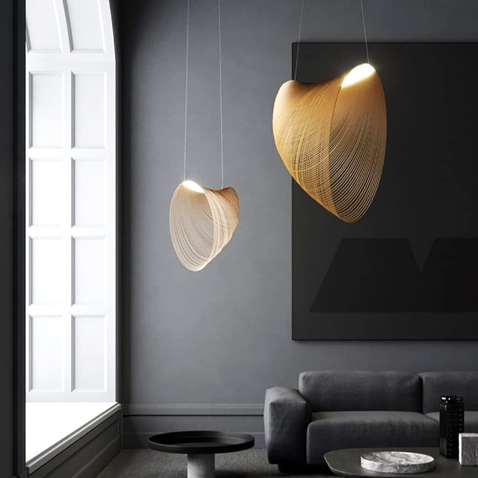 Lustra LED Suspendata VERNAZZA WooD Style Lighting Fixtures