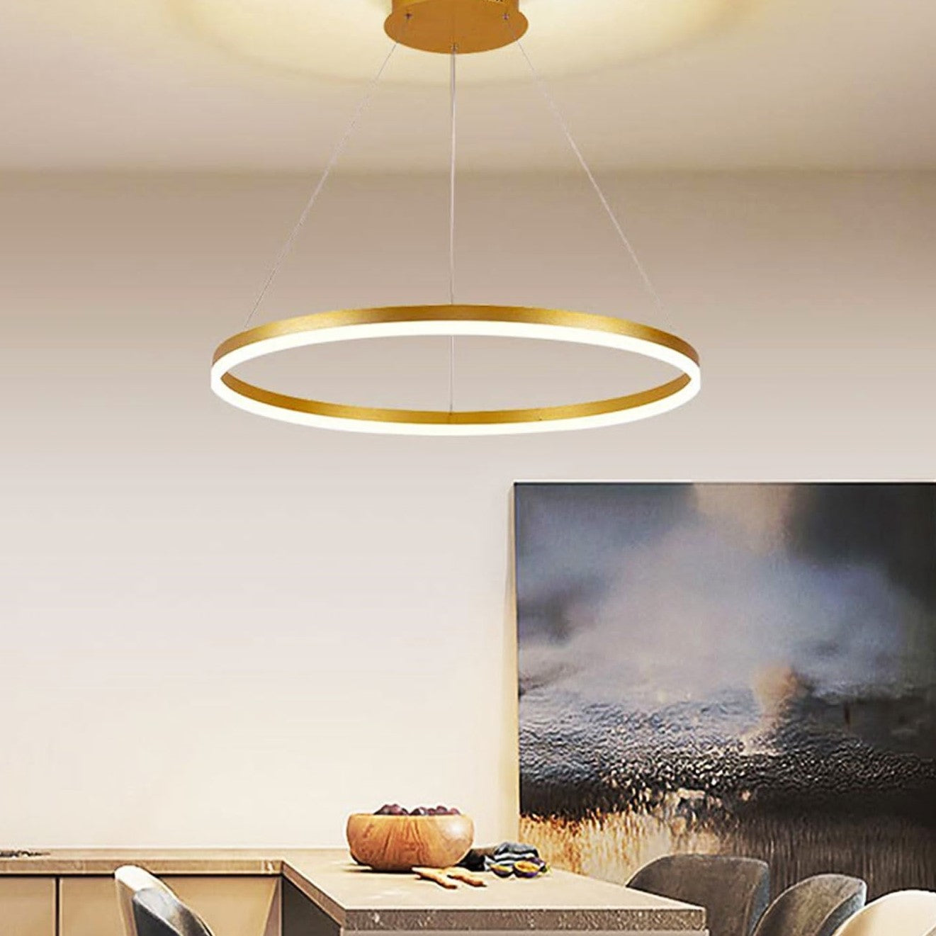 Lustra Led Wonderland Gold 1 Segment Echivalent 300W Lighting Fixtures