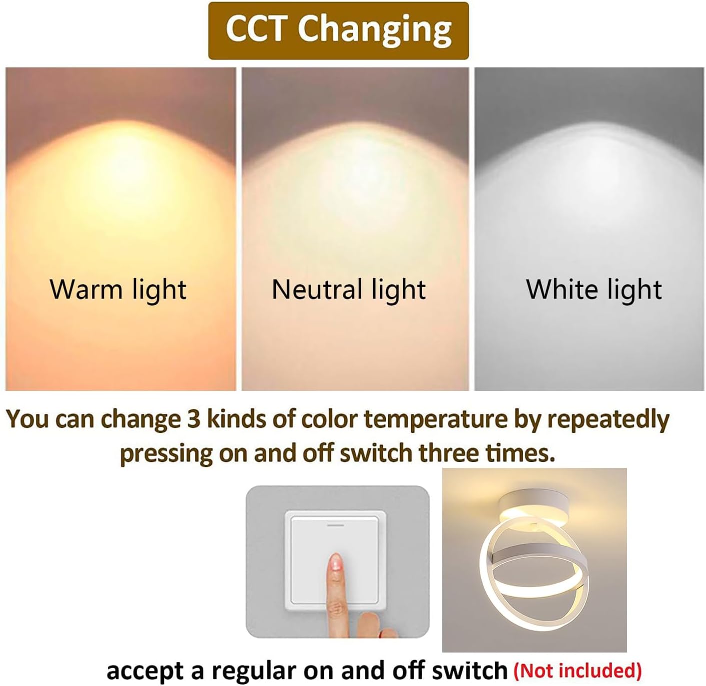 Lustra Led Infinity Rings Echivalent 200W Led Ceiling Light