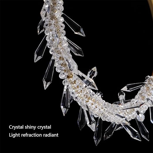 Lustra LED Luxury Gold Cristal Echivalent 150W AURIE / MINIMALIST DESIGN Wall Light Fixtures