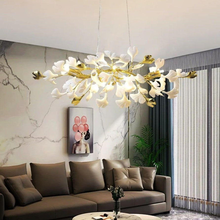 Candelabru LUXURY Golden VALERY 120x40cm AURIE / 120X40CM / LUXURY Chandeliers Crystal