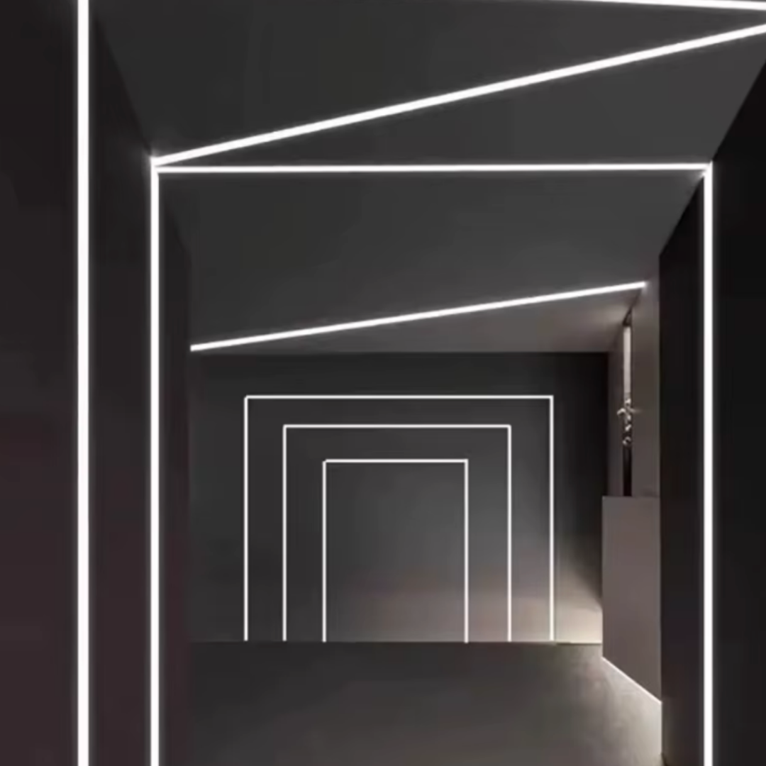 Profil LED Incastrat 2 METRI Plat XL LED Strips