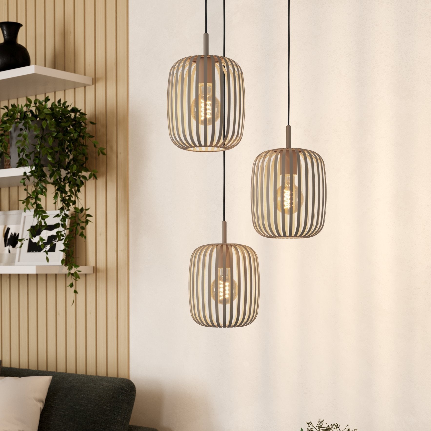 Lustra Suspendata ROMAZZINA 110CM CREM / SUSPENDATE / 110CM Chandeliers