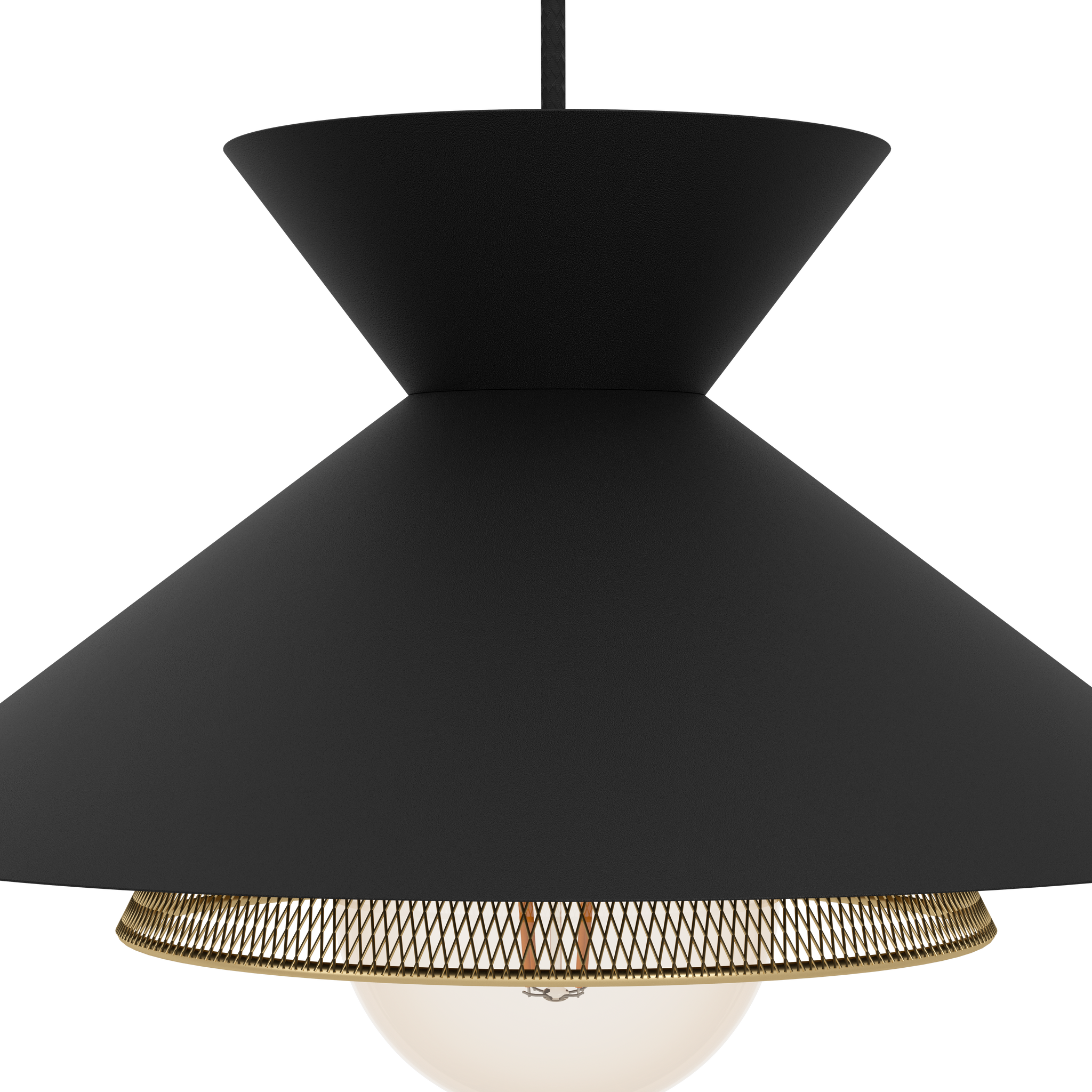 Lustra Suspendata GRIZEDALE Black 110CM NEAGRA / VINTAGE SI RETRO DESIGN / 110CM Chandeliers