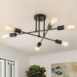 Lustra Retro Black 6xE27 DC 301-6 BK