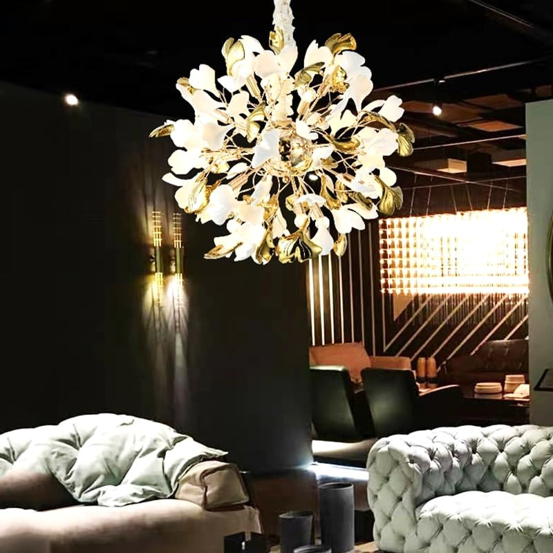 Candelabru LUXURY Golden VALERY 80cm AURIE / 80CM / LUXURY Chandeliers Crystal