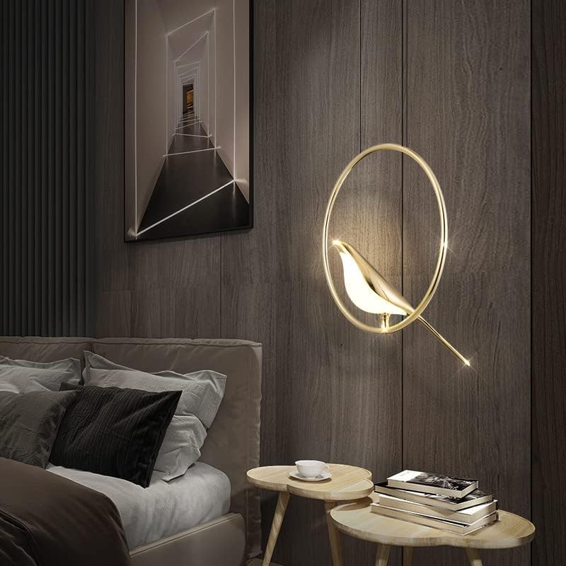 Pendul LED Luxury Golden Swallow