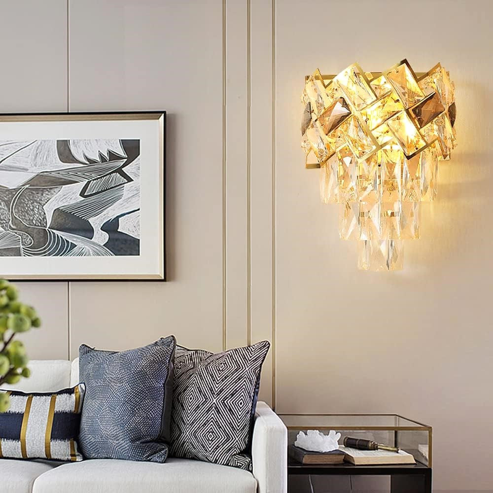 Aplica Perete Cristal Malli Wall Light Fixtures