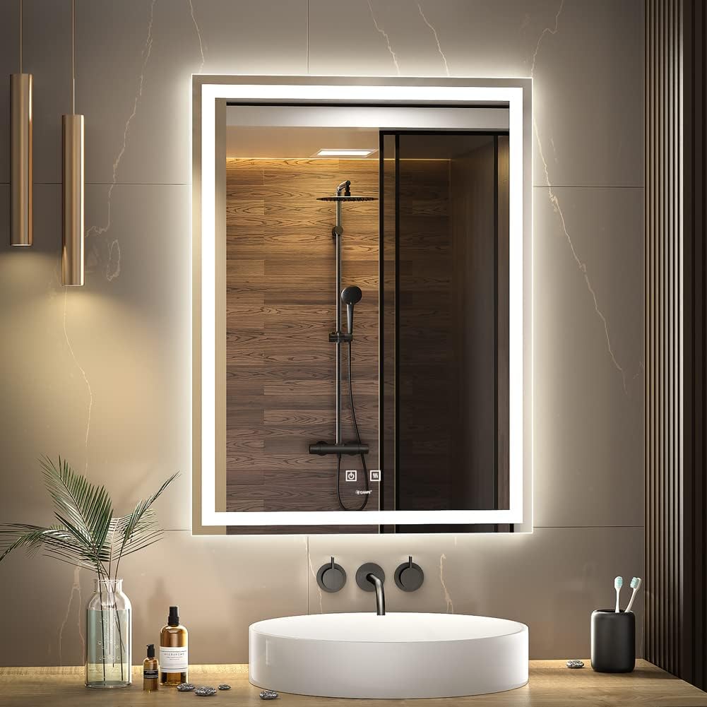 Oglinda Led Dreptunghiulara 60X80Cm Functie Dezaburire Si Touch J08 Mirror