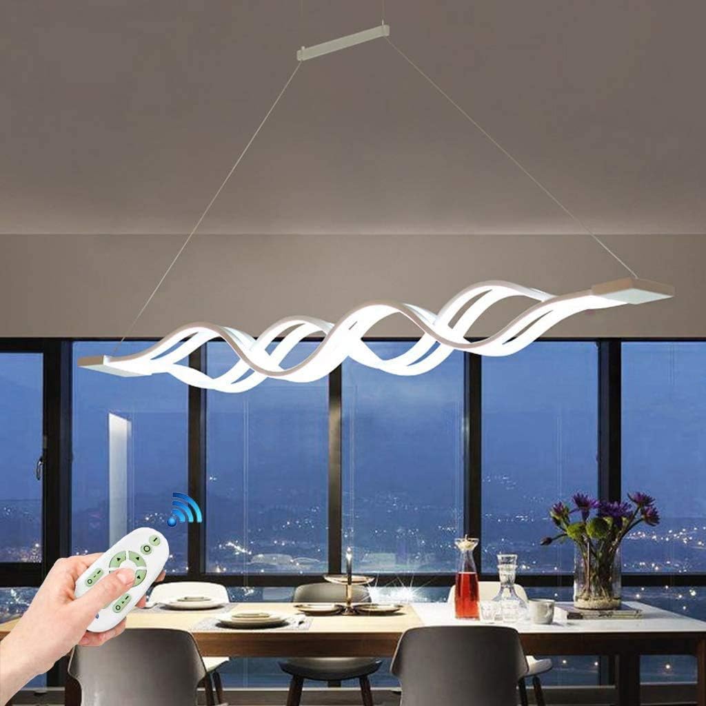 Lustra LED Waves Echivalent 800W Telecomanda Resigilat R3