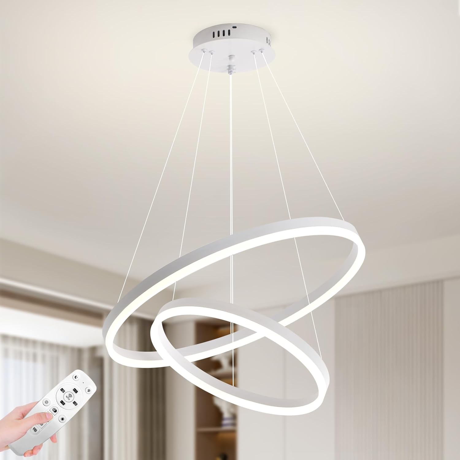 Lustra LED WONDERLAND Alba 2 Segmente Echivalent 400W ALBA / SUSPENDATE Lighting Fixtures