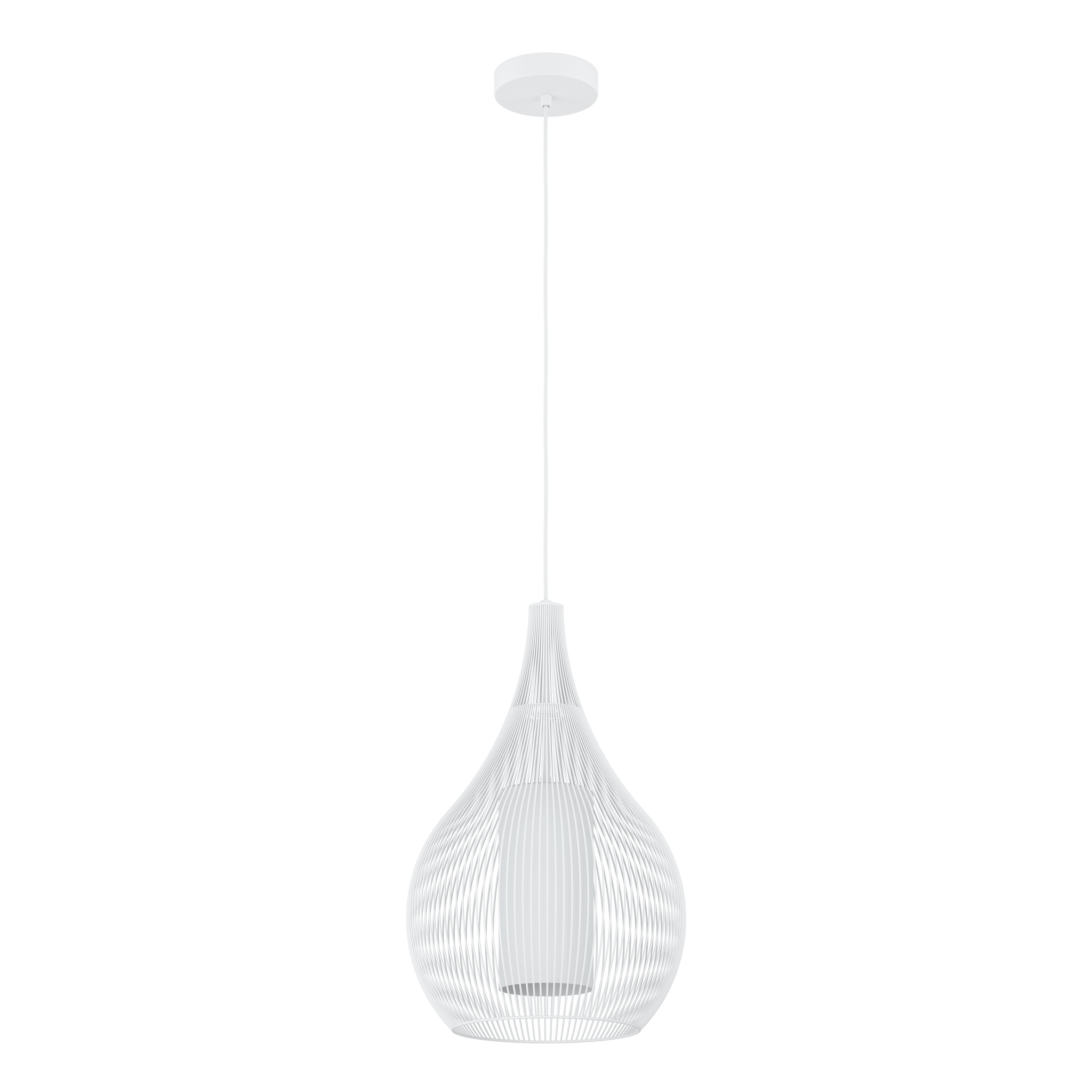 Pendul RAZONI 1 White 110CM ALBA / ABAJUR Lighting Fixtures