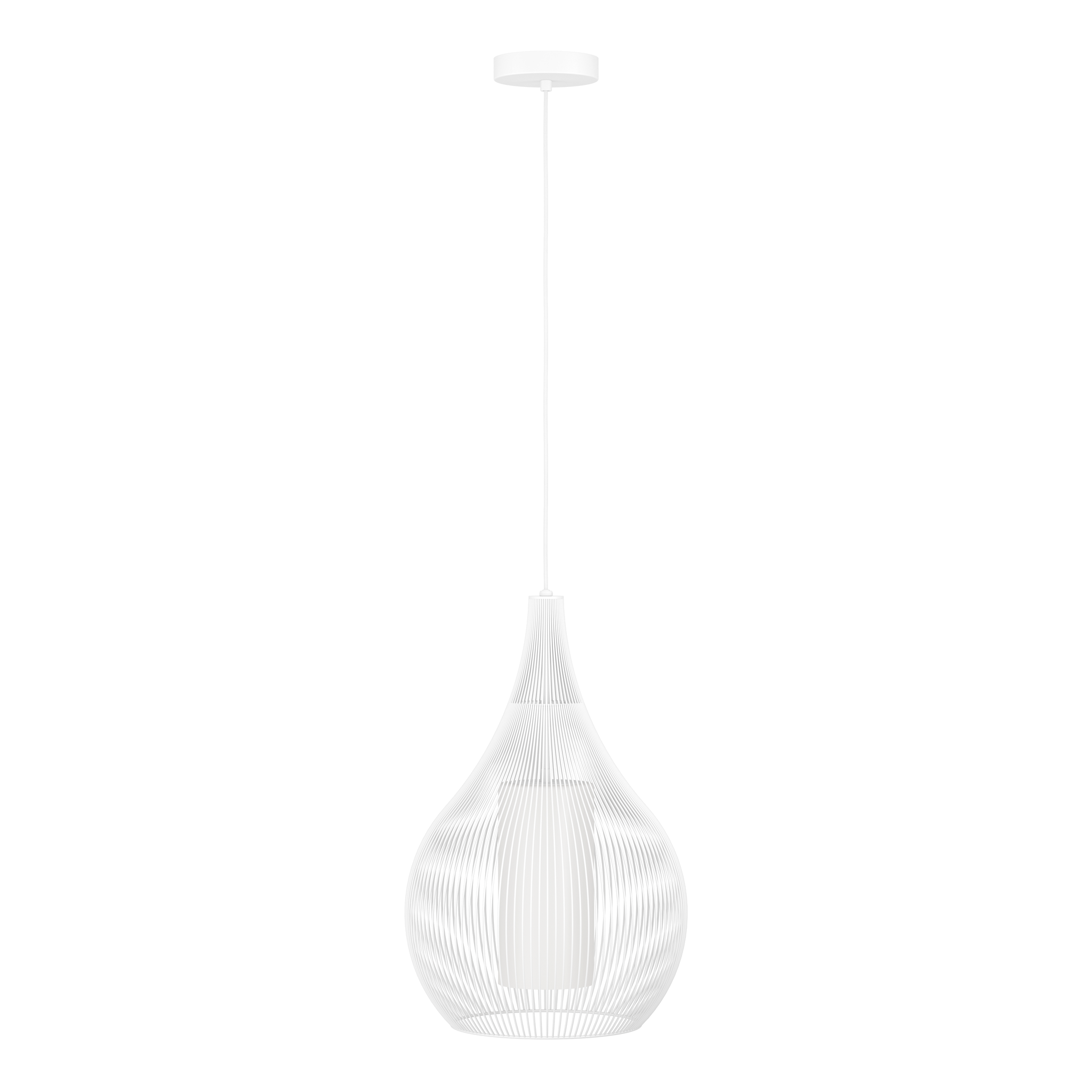 Pendul RAZONI 1 White 110CM ALBA / ABAJUR Lighting Fixtures