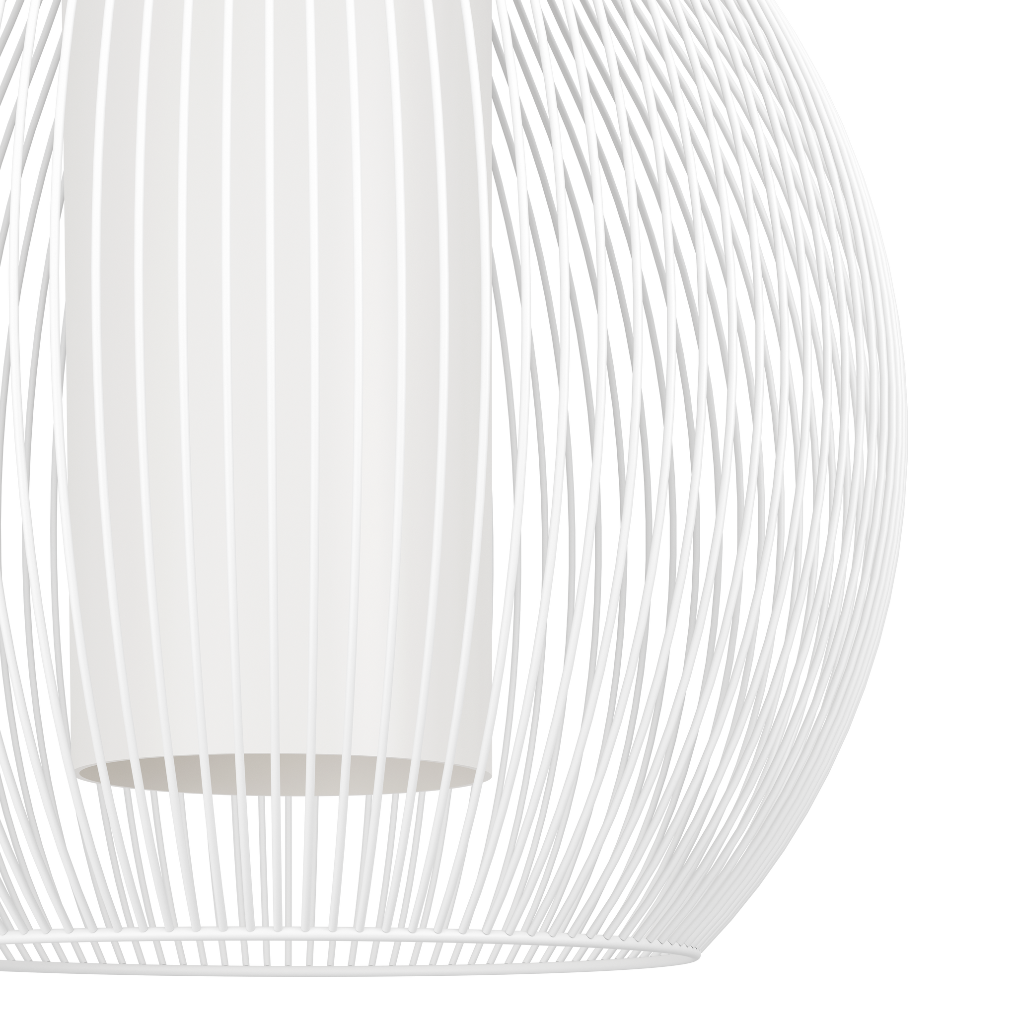 Pendul RAZONI 1 White 110CM ALBA / ABAJUR Lighting Fixtures