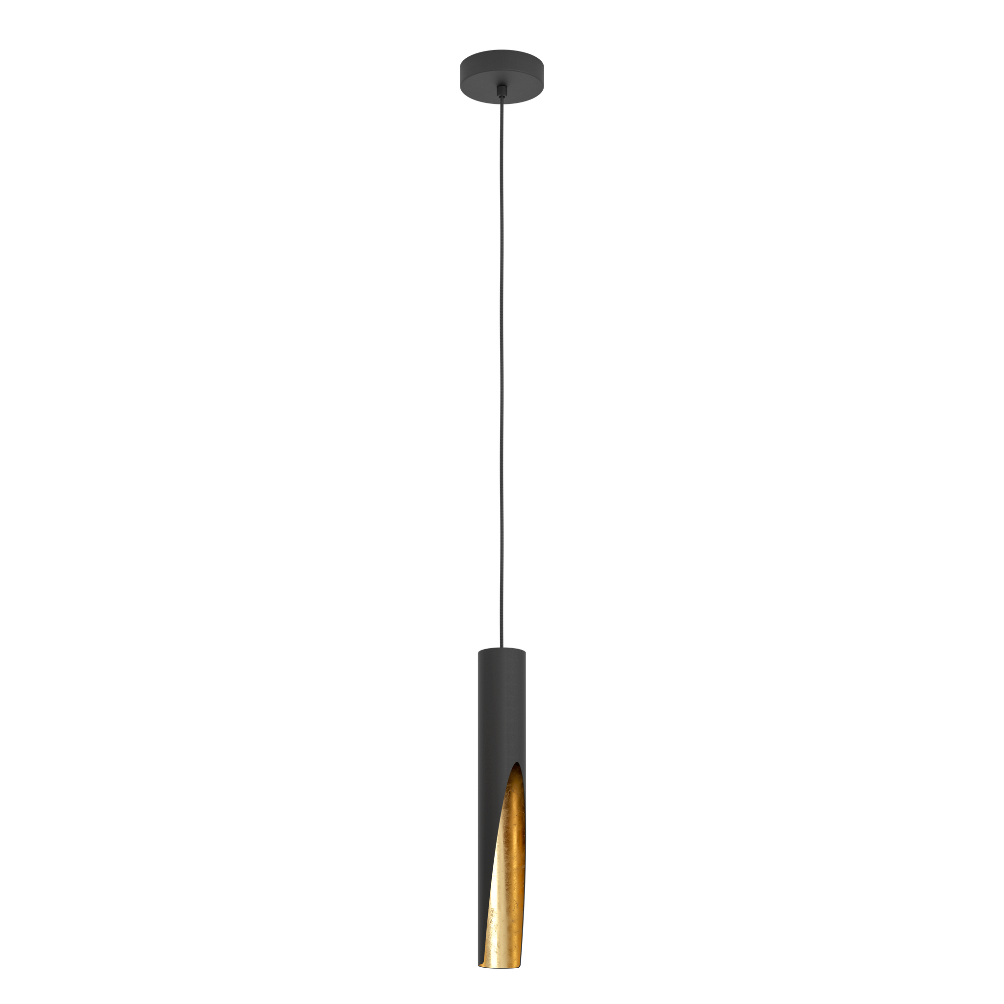 Pendul BARBOTTO Black & Gold 110CM NEGRU + AURIU / SUSPENDATE Lighting Fixtures