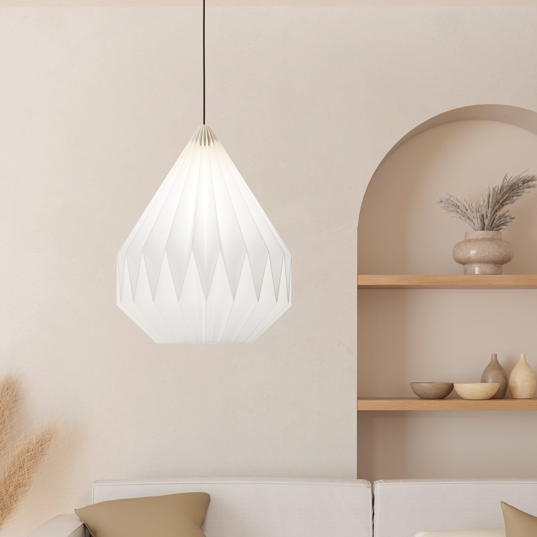 Pendul MINTING White & Black 110CM ALBA / SUSPENDATE Lighting Fixtures