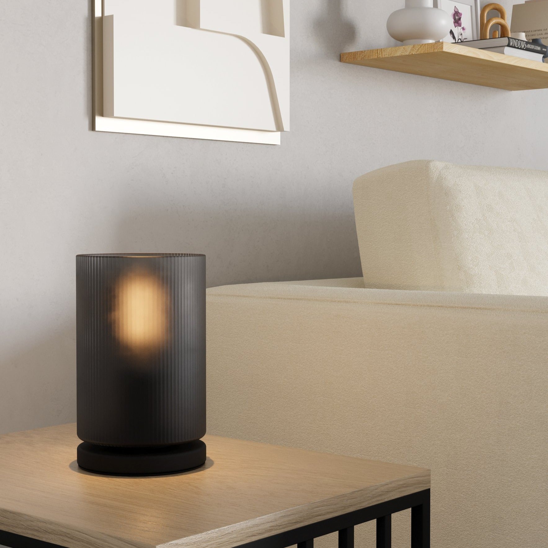 Veioza COLOMERA Black Ø12CM Eglo