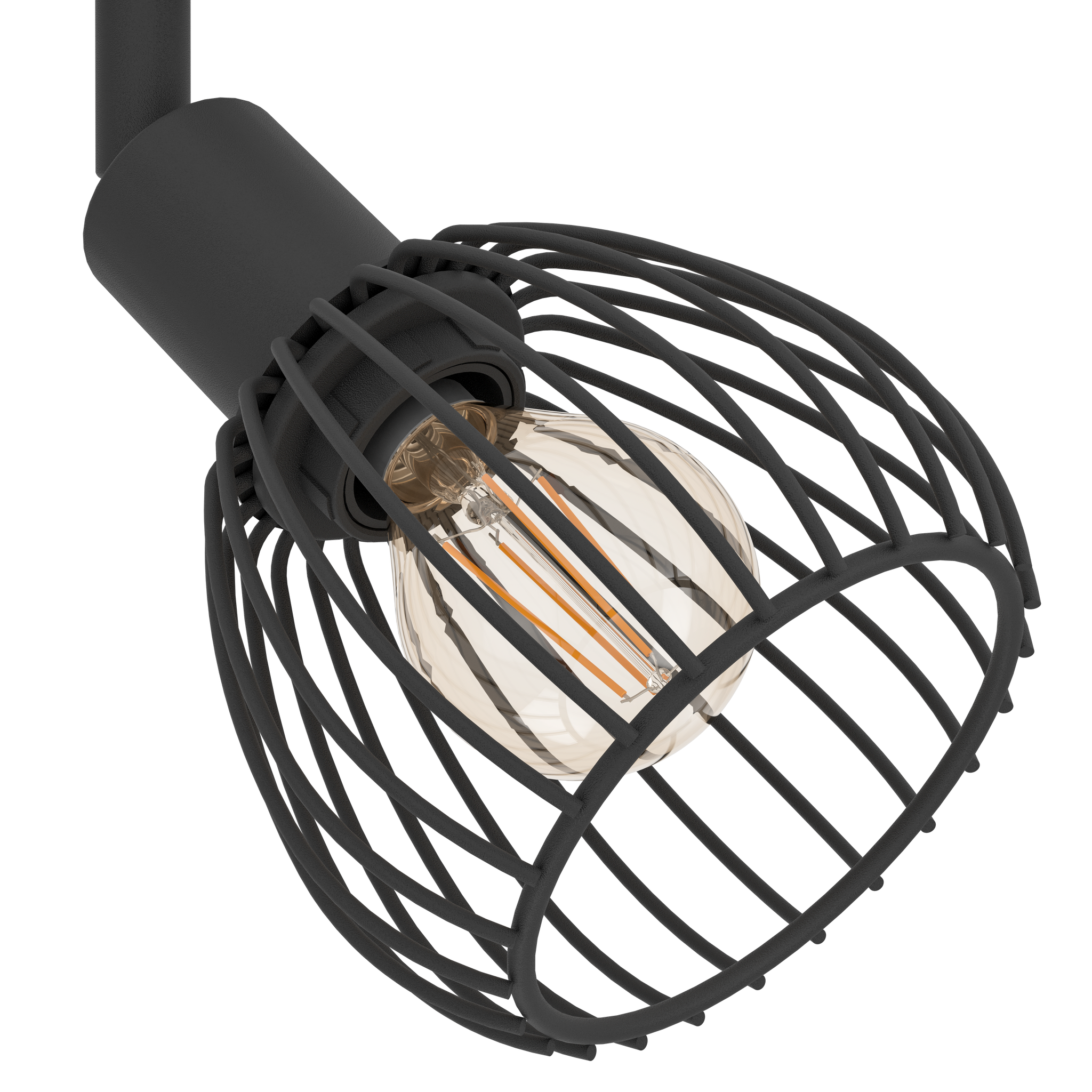 Lustra Cu 3 Spoturi Reglabile Black SONNINO 25CM Lighting Fixtures