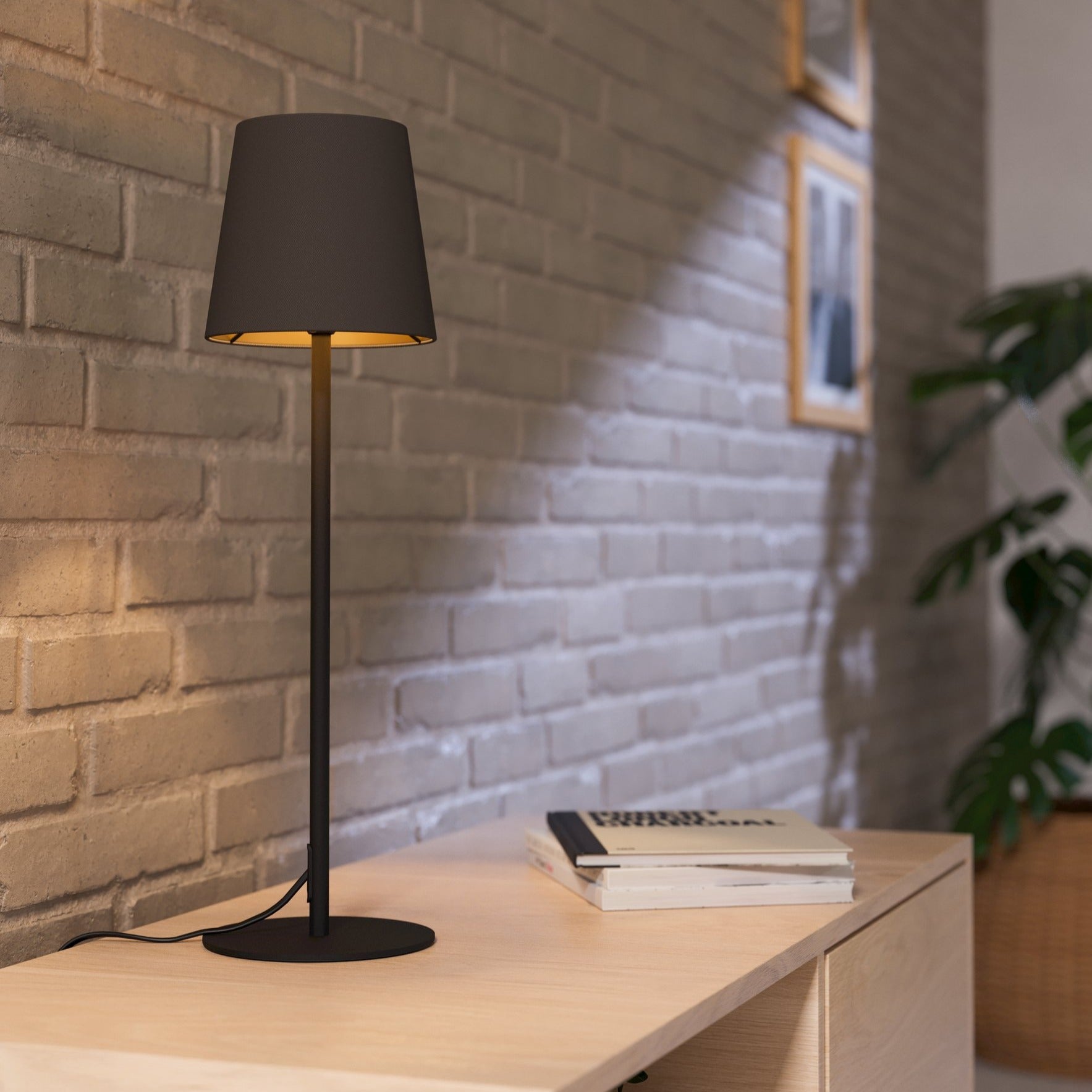 Veioza Black & Brown 53CM Eglo