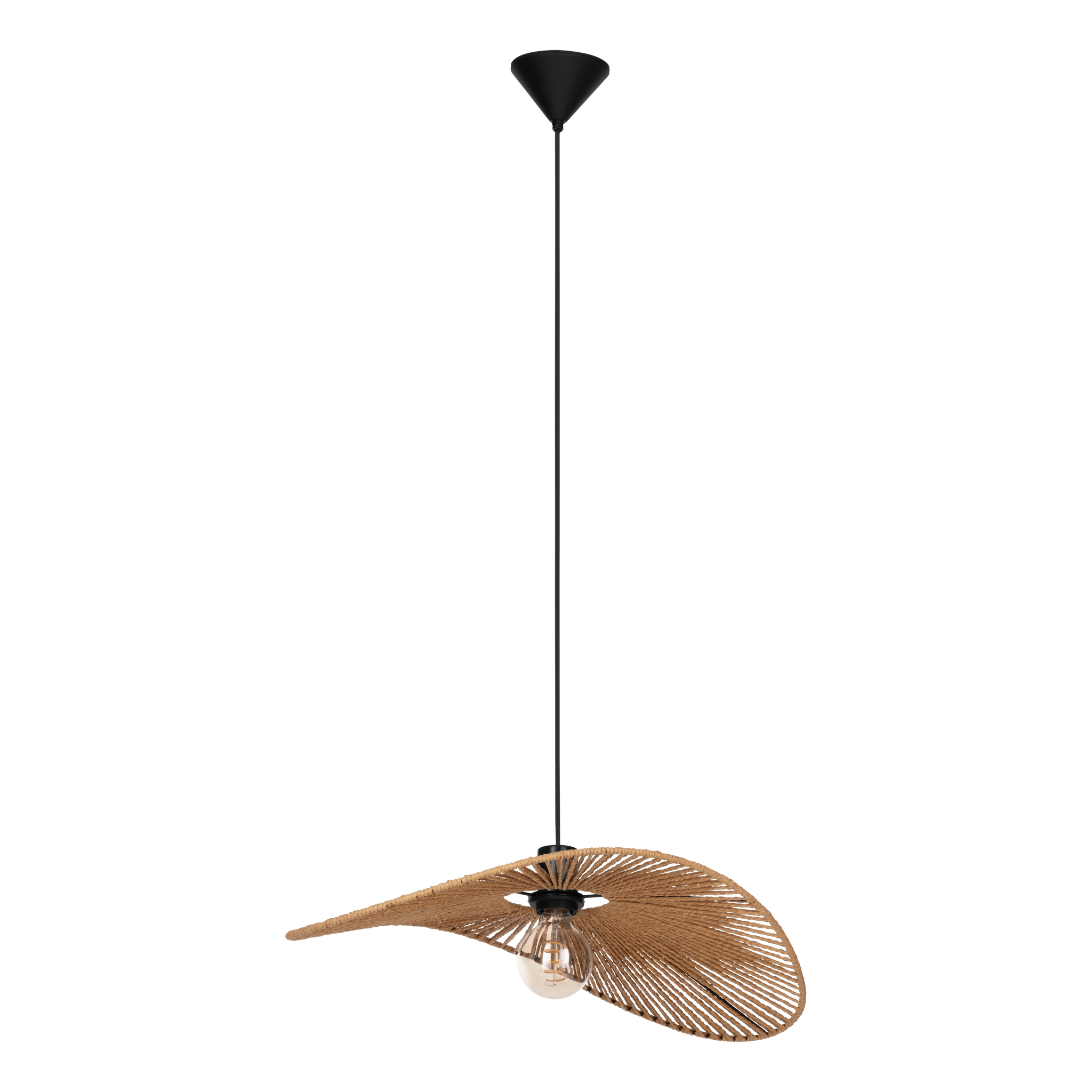 Pendul SIRUELA Black & Brown 1xE27 Eglo