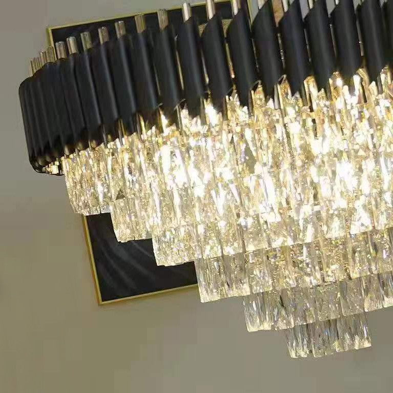 Candelabru Cristal Black Panther 600Mm Chandeliers Crystal