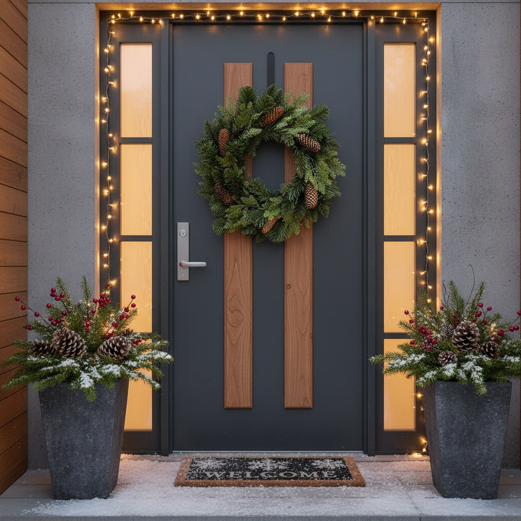 Coronita Artificiala De Craciun pentru Usa Starfell