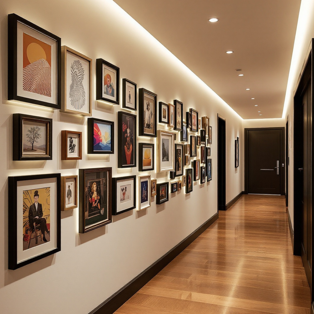 Profil LED 2 METRI de Capat Incastrat Sub Tencuiala LED Strips