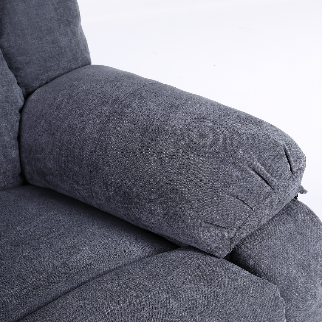 Fotoliu cu Masaj și Încălzire Recliner Electric Gri Inchis FOTOLIU CU MASAJ/RECLINER/INCALZIRE / GRI Chairs