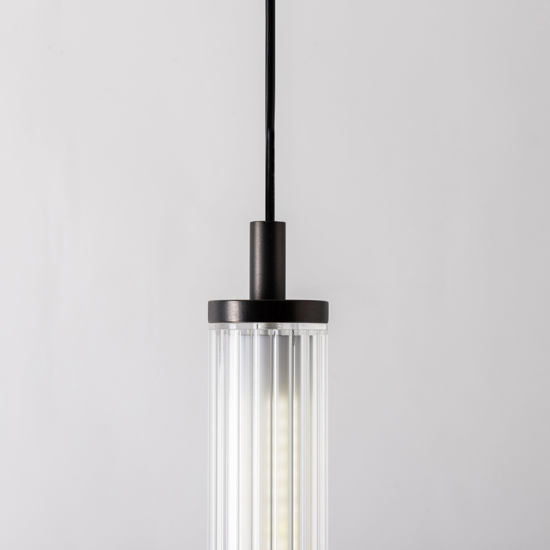 Pendul LED Black Sticla Stilo NEAGRA / NORDIC Lighting Fixtures