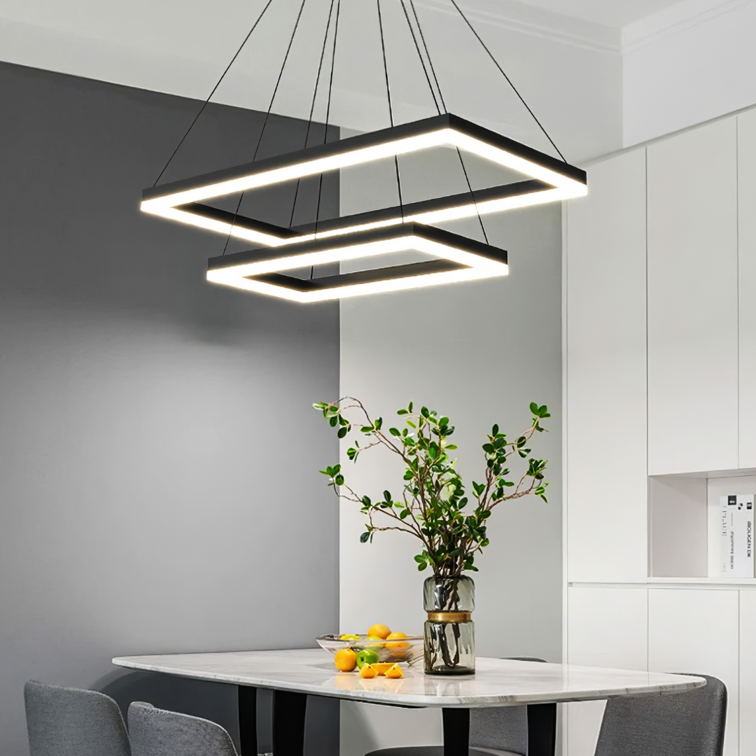 Lustra LED Suspendata Black GlowFix NEAGRA / SUSPENDATE / 120CM Lighting Fixtures