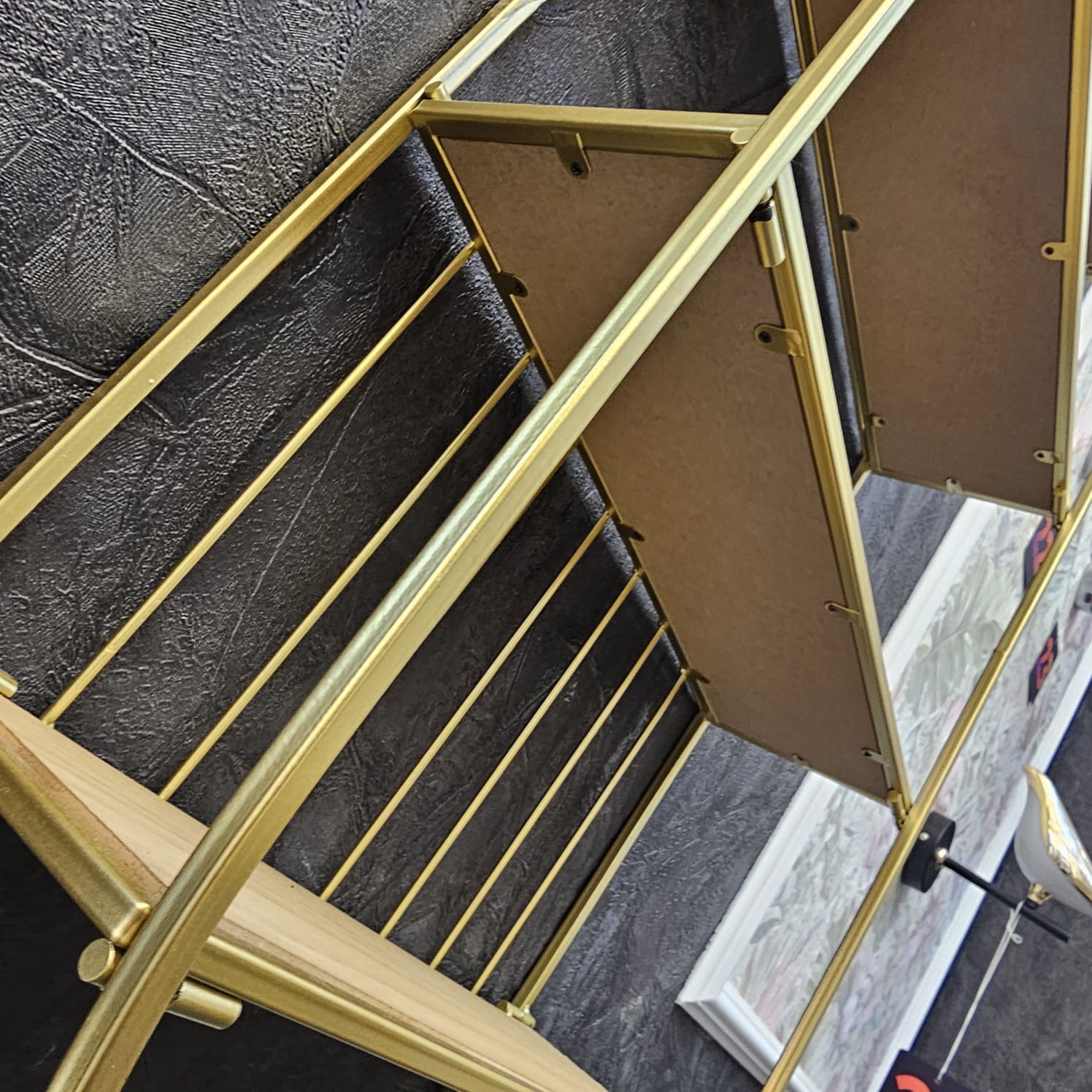 Raft Decorativ Suspendat Brass Armonia Golden 102CM