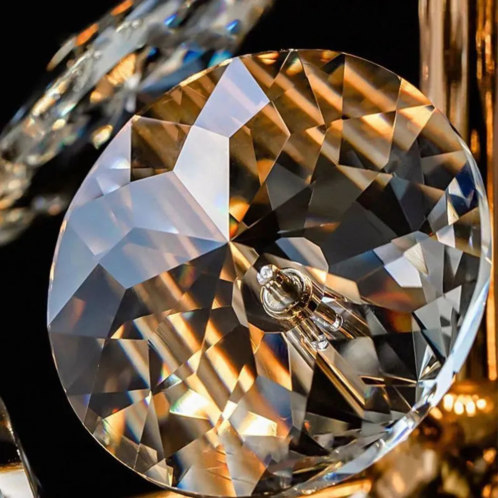 Lustra Suspendata Crystal Dandelion Silver XXL Lighting Fixtures