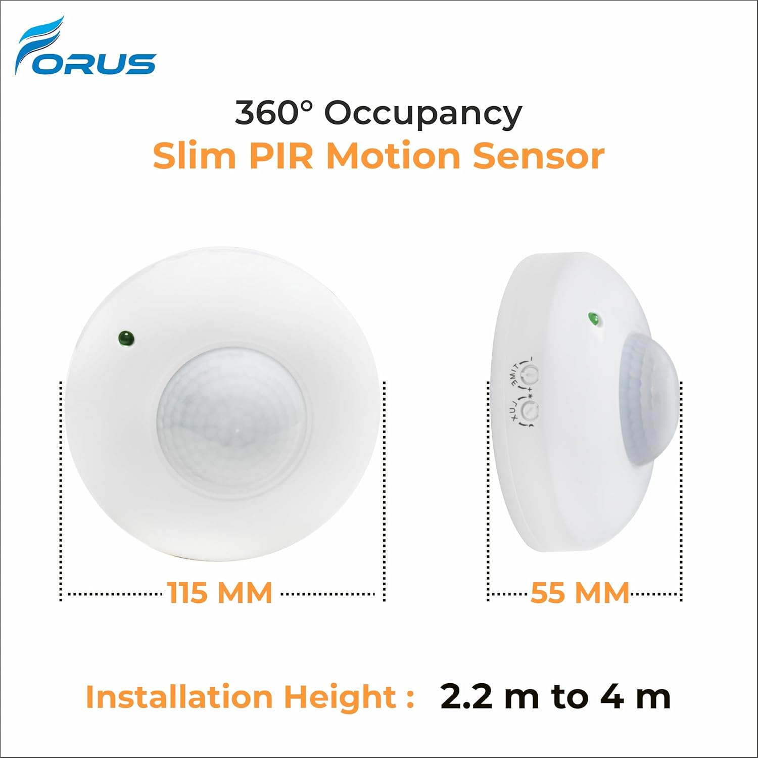 Senzor Miscare Reglabil 360 Grade 220V