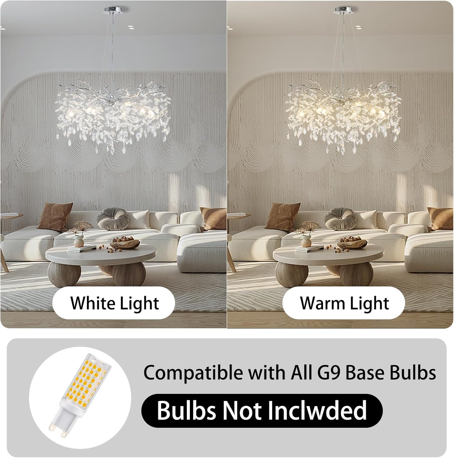 Candelabru Cristal LUXURY Silver CINDY 80cm ARGINTIE / 80CM / LUXURY Chandeliers Crystal