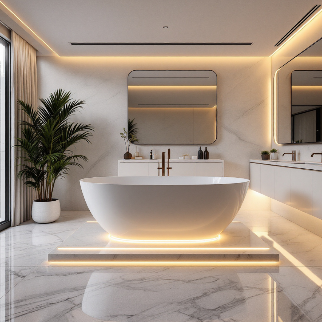 Profil LED 2 METRI de Capat Incastrat Sub Tencuiala LED Strips