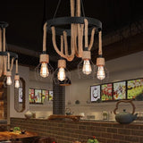Lustra Retro Design Circle 4xE27