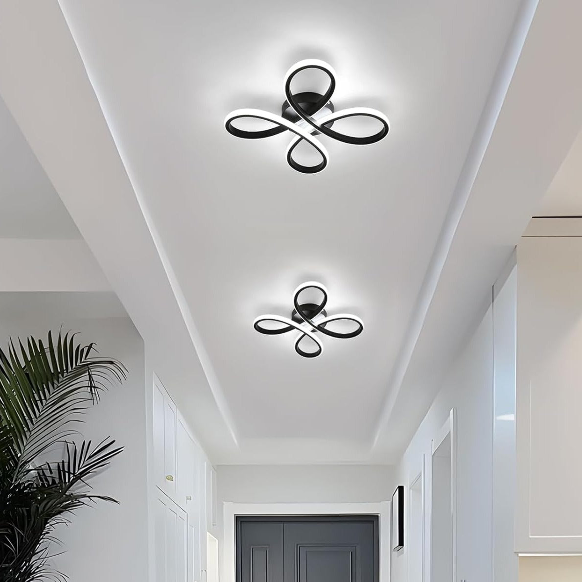 Lustra LED BLACK DESIGN 77248/1A1 NEAGRA / MINIMALIST DESIGN Lighting Fixtures