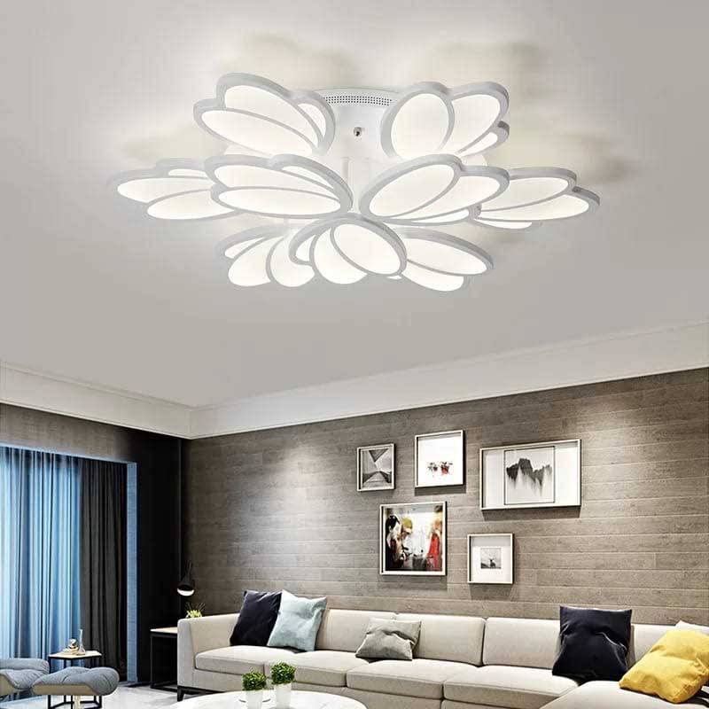 Lustra Led 200W Tulip Grande Telecomanda Echivalent 1000W Lighting Fixtures
