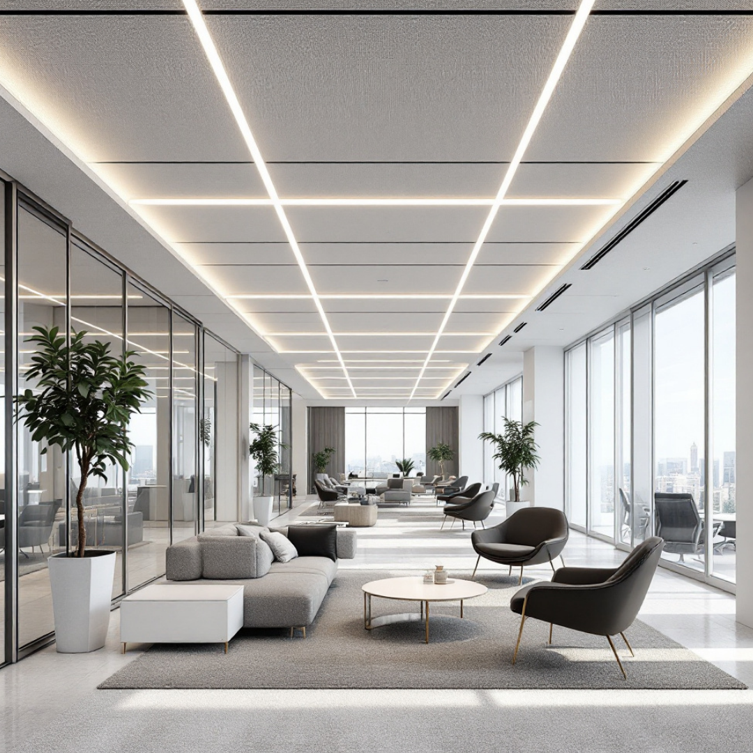 Profil LED 2 METRI de Capat Incastrat Sub Tencuiala LED Strips