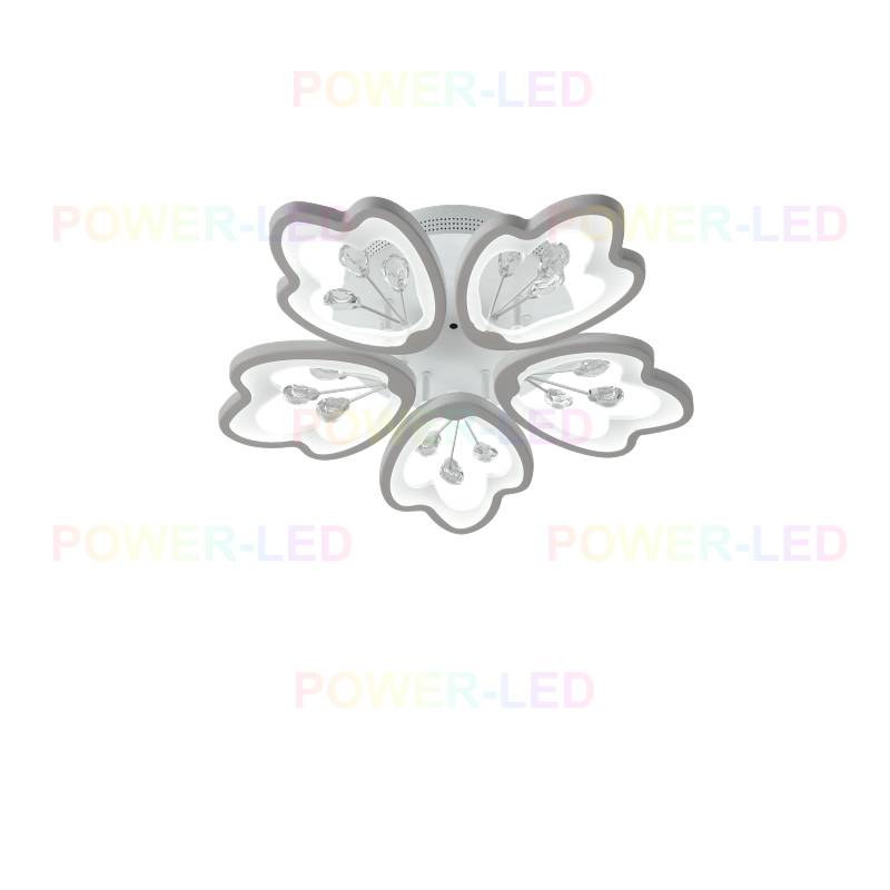 Lustra Led 140W Leafs Telecomanda Lighting Fixtures