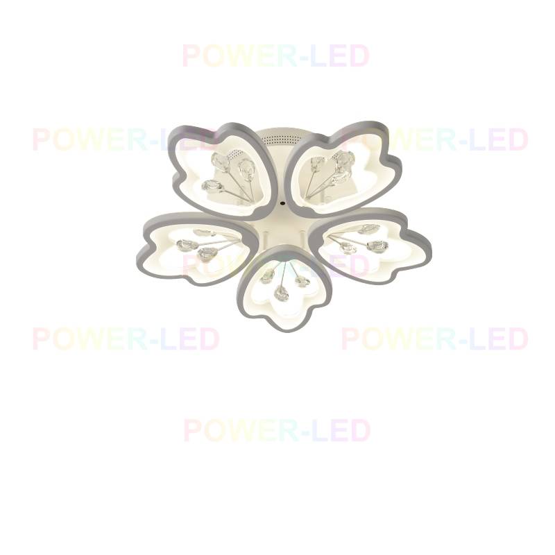 Lustra Led 140W Leafs Telecomanda Lighting Fixtures