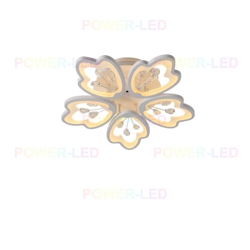 Lustra Led 140W Leafs Telecomanda Lighting Fixtures