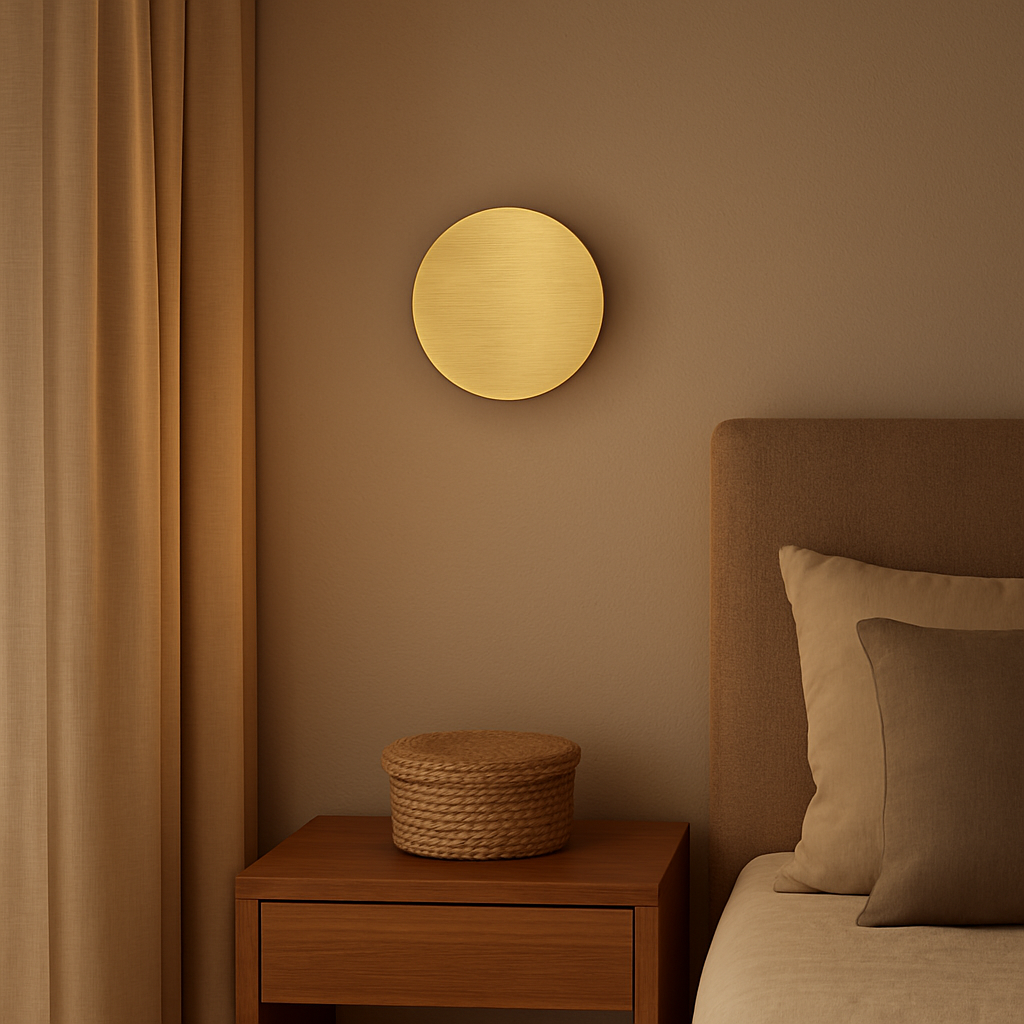 Aplica LED Modern TALAMELLO EGLO 901201 NEGRU + AURIU / APLICA PERETE / MINIMALIST DESIGN Wall Light Fixtures