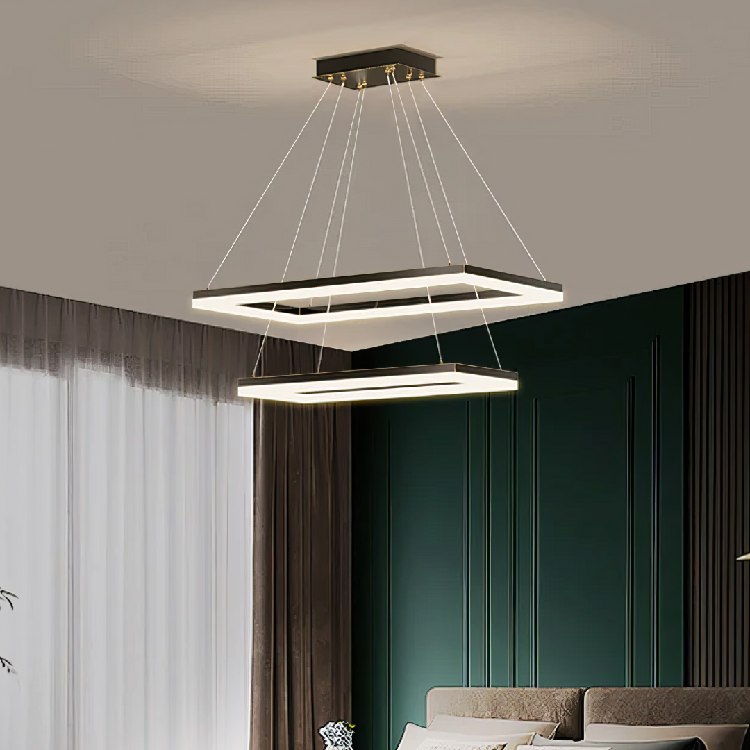 Lustra LED Suspendata Black GlowFix NEAGRA / SUSPENDATE / 120CM Lighting Fixtures