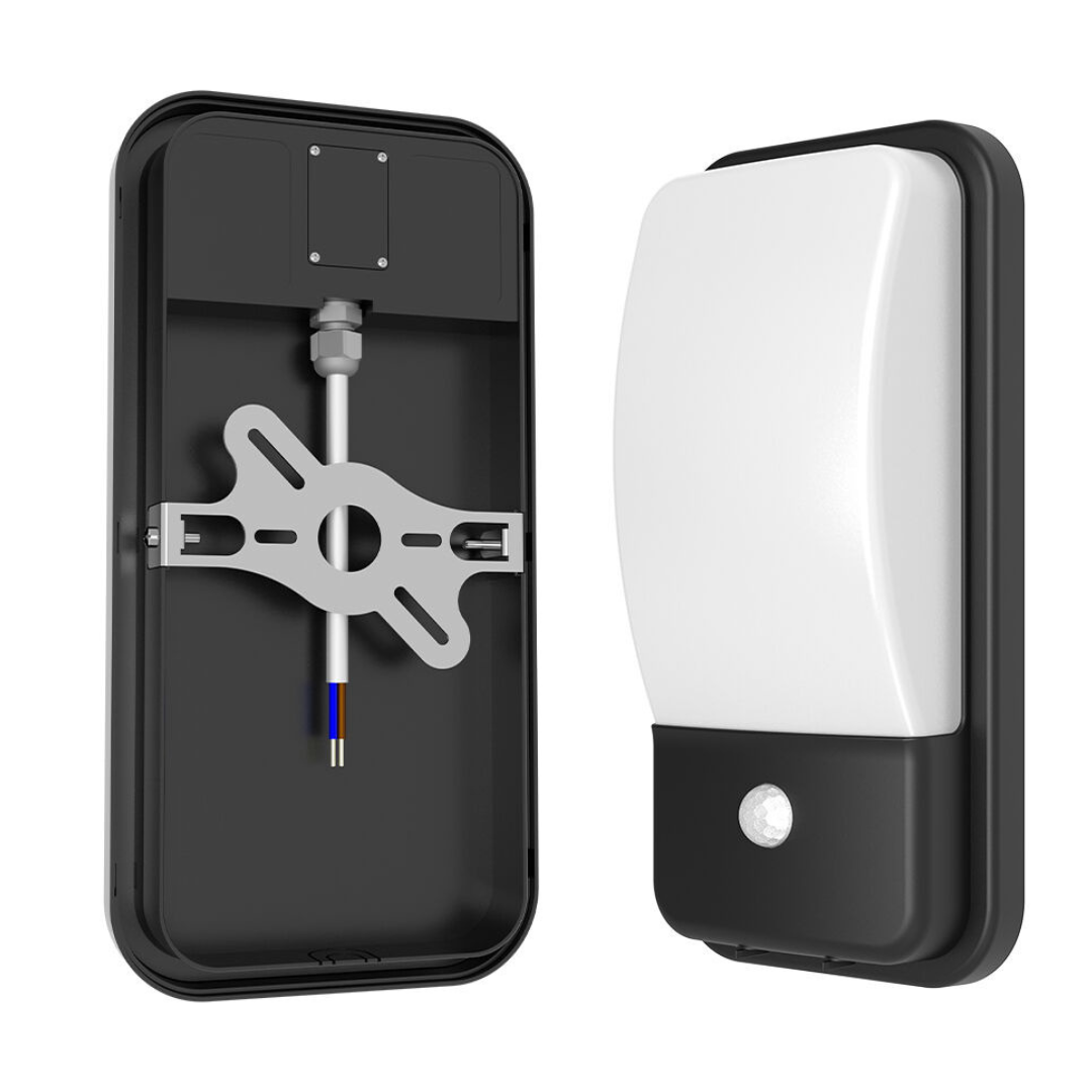 Aplica LED Exterior 20W cu Senzor BG38-00402 APLICA PERETE / NEAGRA Lighting Fixtures