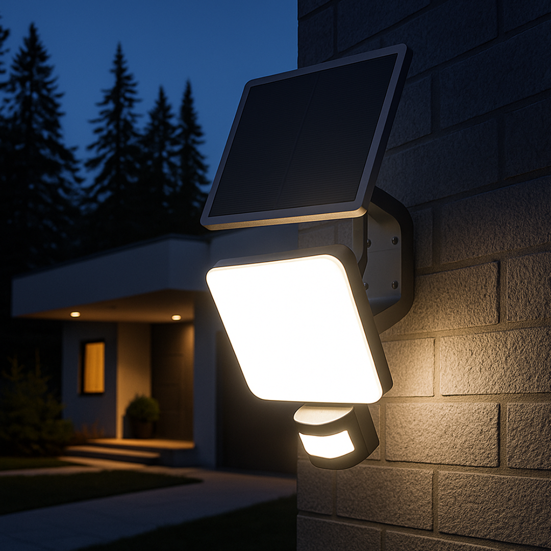 Aplica LED Exterior cu Panou Solar si Senzor APLICA SOLARA / ALBA Wall Light Fixtures